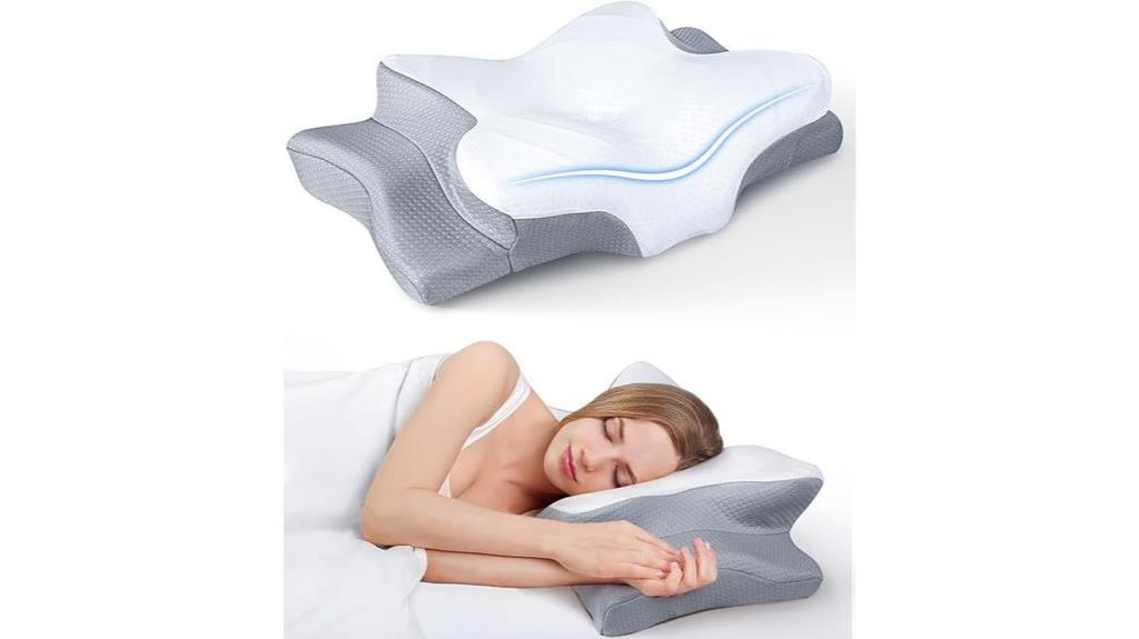 cooling cervical pillow support