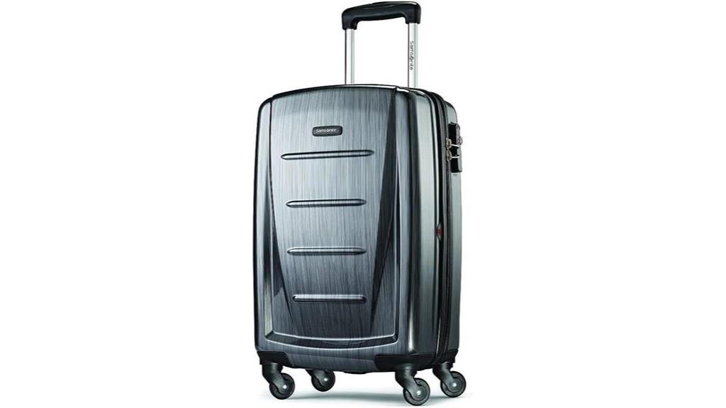 durable luggage with wheels