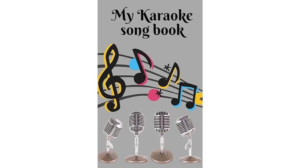 karaoke songbook for singers