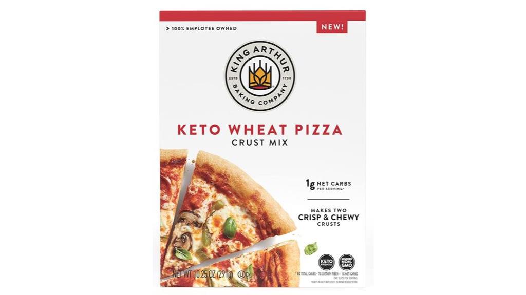 low carb pizza crust mix