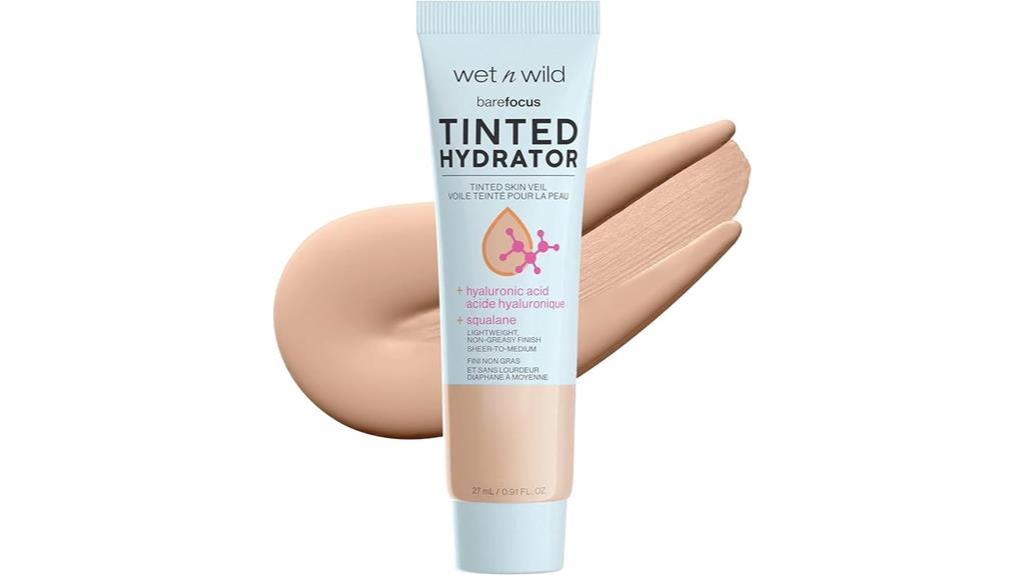 matte finish tinted hydrator