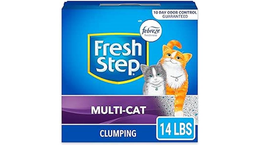 multi cat odor control litter