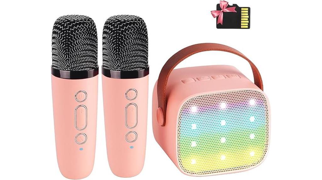 portable karaoke machine package