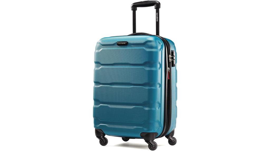 samsonite hardside luggage caribbean blue