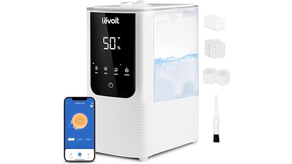 smart warm cool mist humidifier