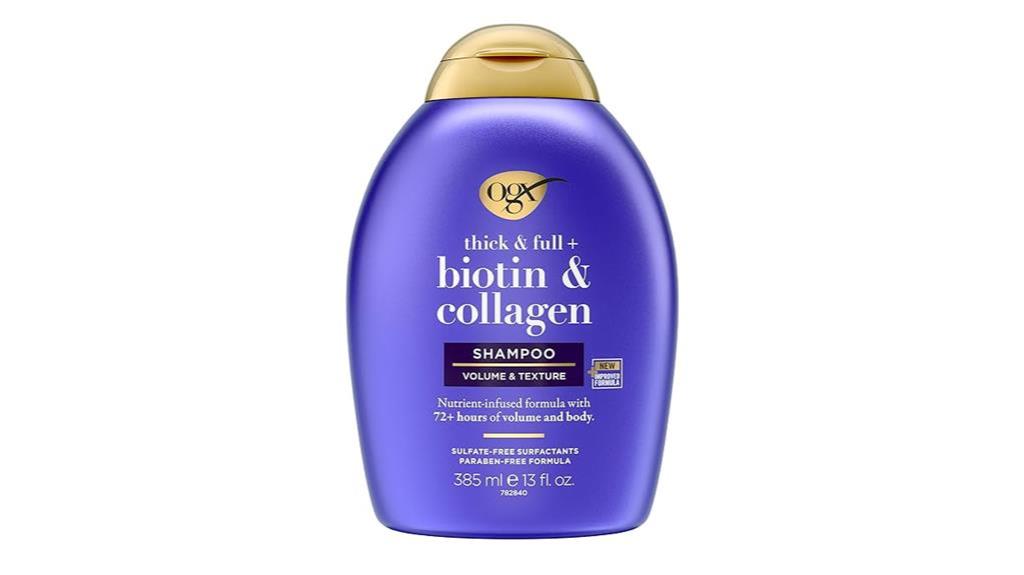 volumizing shampoo with biotin