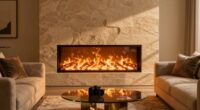 convenient luxury fireplace option