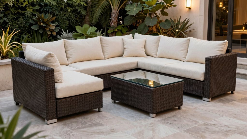 durable low maintenance outdoor furniture