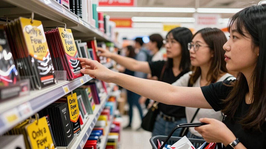 faux scarcity triggers impulses