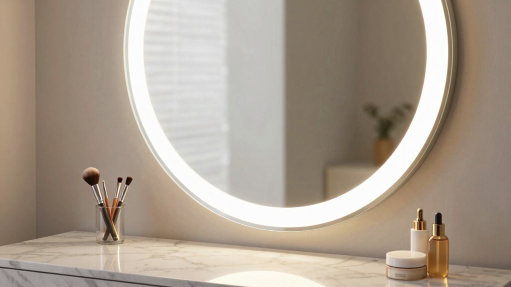 illuminated vanity mirror benefits