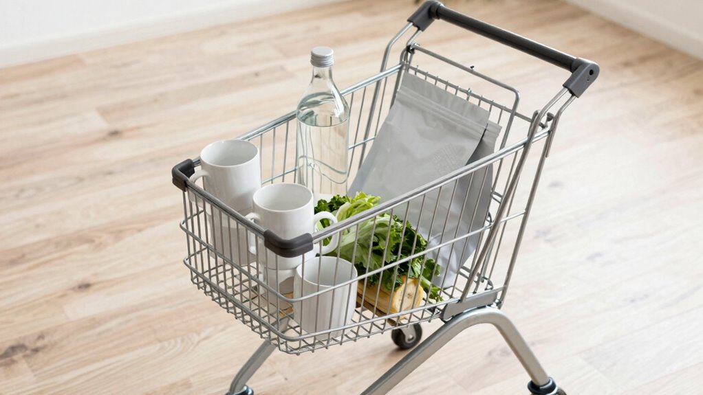 mindful sustainable minimalist shopping