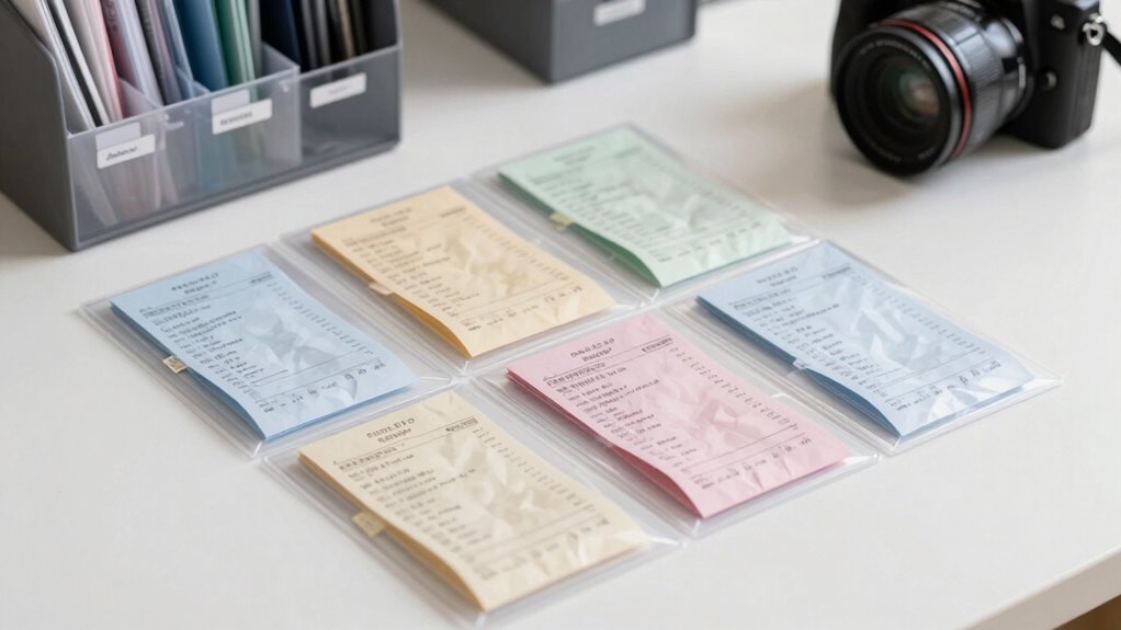 organize your receipts efficiently
