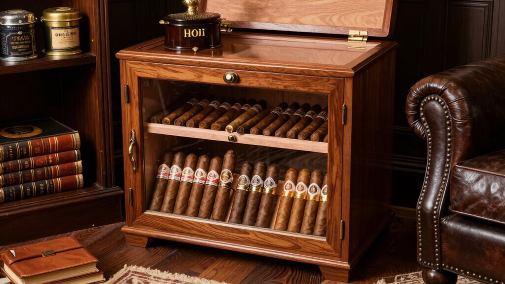 personalized climate controlled cigar storage