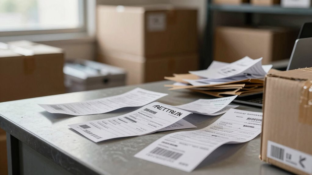 streamline return process errors