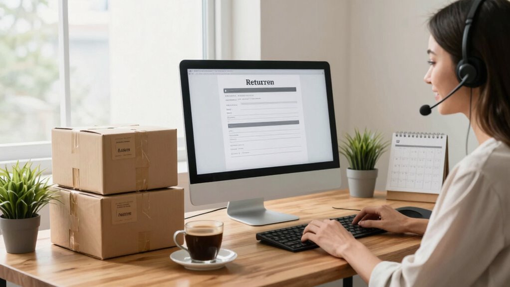 stress free return process