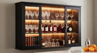 stylish functional home bar