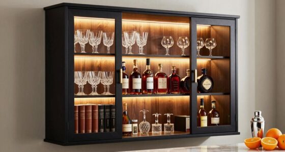 stylish functional home bar