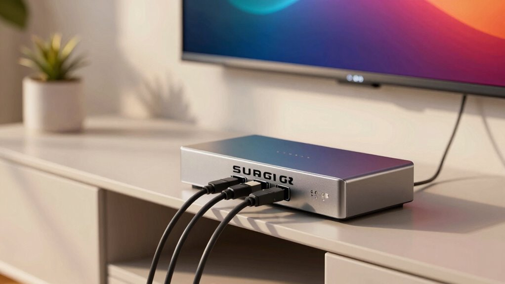 surge protection ensures safety