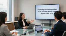Greenberg Traurig Shortlisted For 3 Law.com Middle East Legal Awards 2026 Team Awards