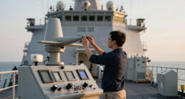 HII Christens Guided Missile Destroyer George M. Neal (DDG 131)