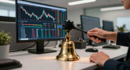 Trump rings Wall Street's opening bells as he ties his presidency to stock market gains
