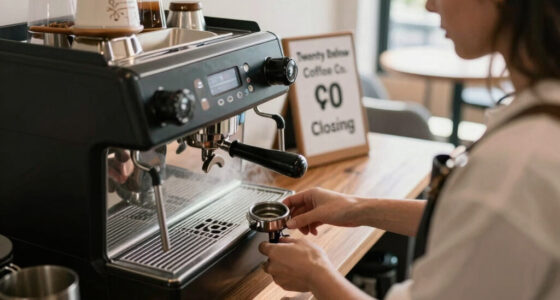 Twenty Below Coffee Co. announces it is closing