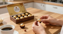 42-Count Ferrero Rocher Hazelnut Milk Chocolates: 18.5 Oz For $13.70 W/ S&S