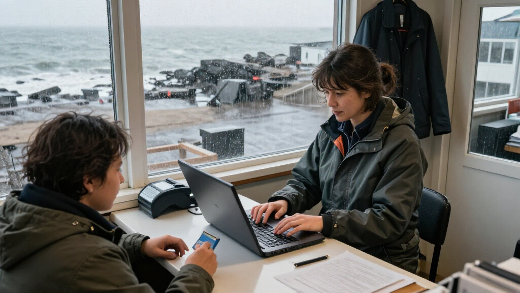 Meet The Flying Banker! One Woman Defies Gales To Serve Remote Customers On Northerly Islands
